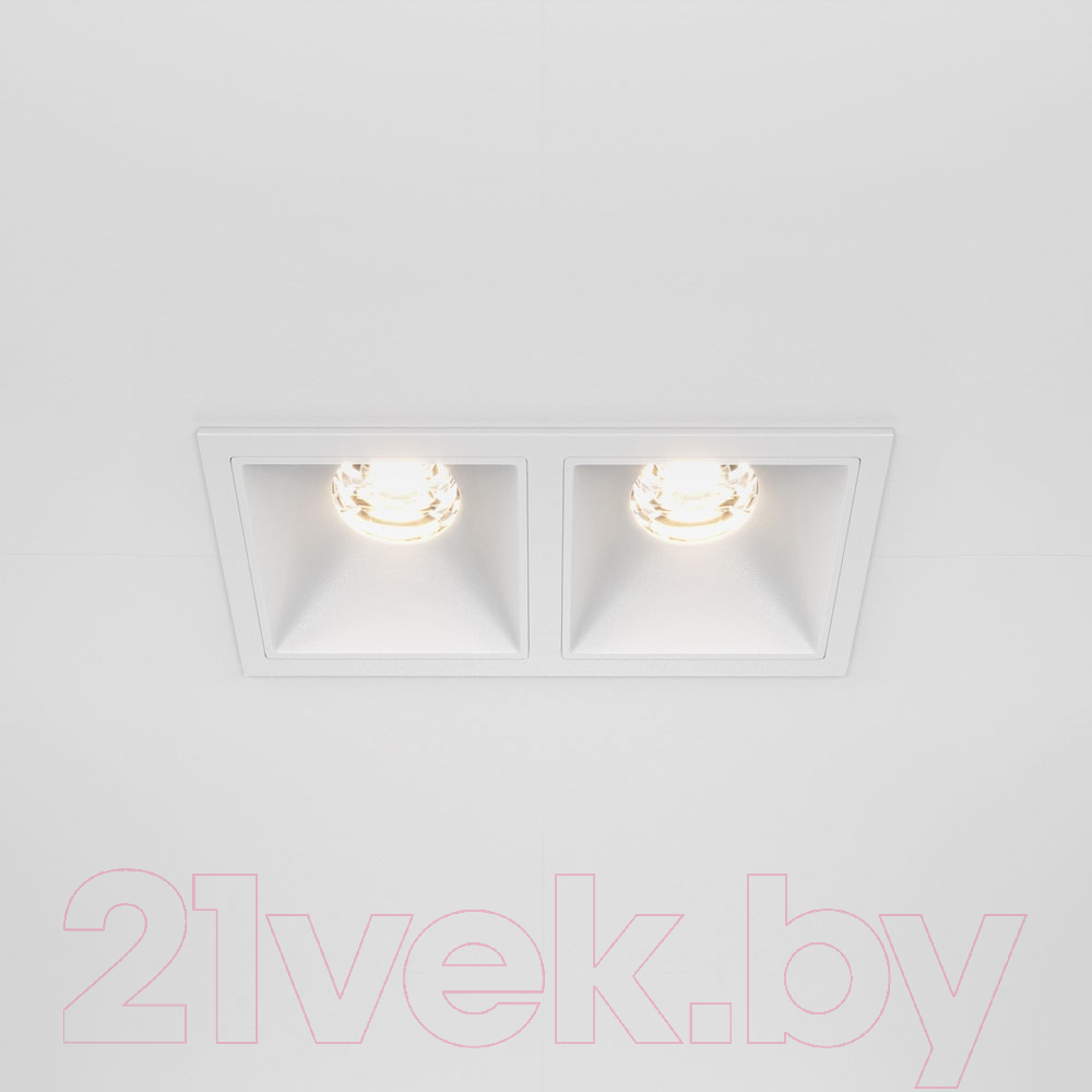 Точечный светильник Maytoni Alfa LED DL043-02-10W3K-D-SQ-W — фото 4