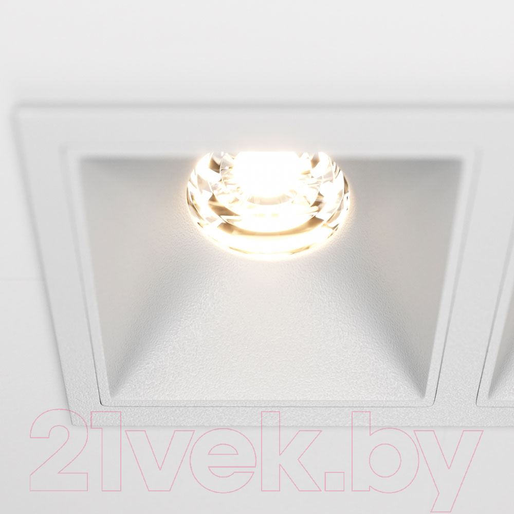 Точечный светильник Maytoni Alfa LED DL043-02-10W3K-D-SQ-W — фото 5