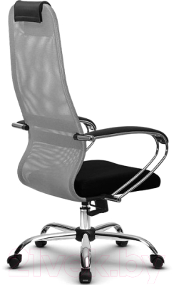 Кресло офисное Metta SU-BK131-8 CH (светло-серый/черный)
