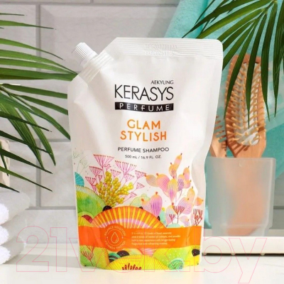 Шампунь для волос KeraSys Perfume Shampoo Glam & Stylish дойпак (500мл)