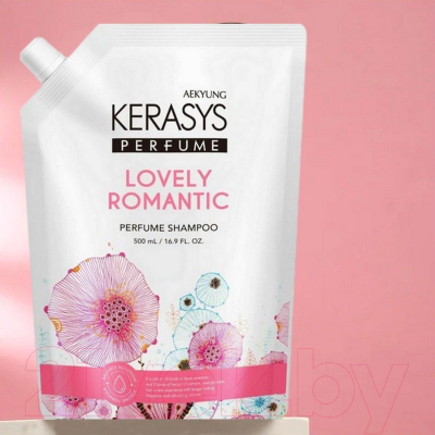 Шампунь для волос KeraSys Perfume Shampoo Lovely & Romantic дойпак (500мл)