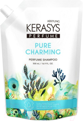 Шампунь для волос KeraSys Perfume Shampoo Pure & Charming дойпак (500мл)
