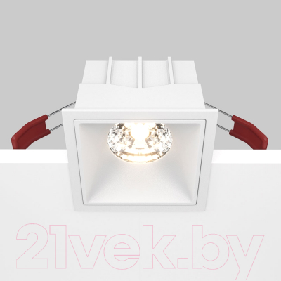 Точечный светильник Maytoni Alfa LED DL043-01-15W4K-D-SQ-W