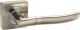 Миниатюра изображения товара Ручка дверная Trodos AL-02-077 (никель/хром)