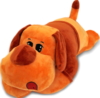 Мягкая игрушка SunRain Собака обнимашка 60см (рыжий) - 