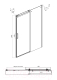 Миниатюра изображения товара Душевая дверь Ambassador Benefit 130x200 / 19021102HX