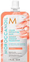 Тонирующая маска для волос Moroccanoil Coral (30мл) - 