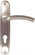 Ручка дверная Trodos AL106/85-M (алюминий, никель) - 