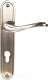Ручка дверная Trodos AL59/85-M (алюминий, бронза) - 