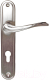 Ручка дверная Trodos AL59/85-M (алюминий, никель) - 
