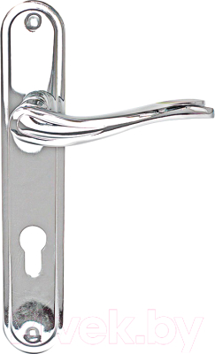 Ручка дверная Trodos AL59/85-M (алюминий, хром)