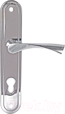 Ручка дверная Trodos AL76/85-L (алюминий, хром)