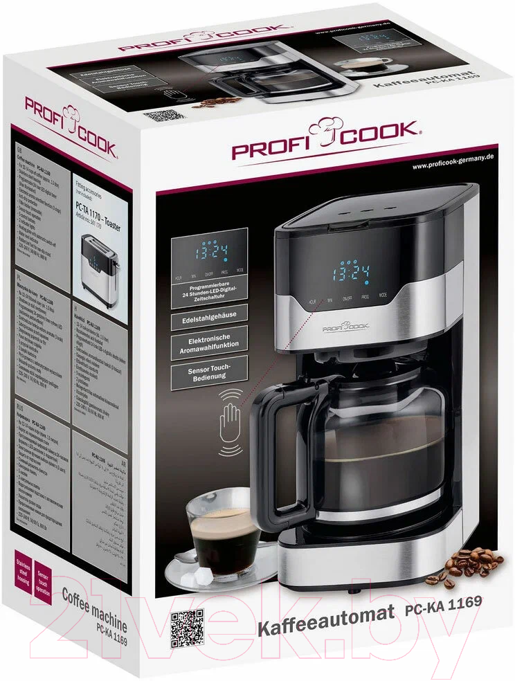 Капельная кофеварка Profi Cook PC-KA 1169