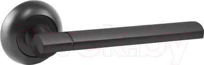 Ручка дверная Trodos AL-102 (черный матовый)