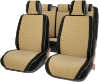 Комплект чехлов для сидений PSV Bliss Premium / 134904 (черный/бежевый) - 
