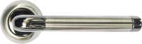 Ручка дверная Trodos AL-47 (никель/черный никель) - 