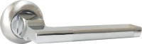 Ручка дверная Trodos AL-517 (никель/хром) - 