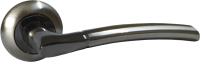 Ручка дверная Trodos AL-537 (никель/черный никель) - 