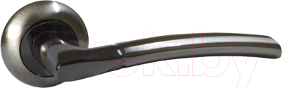 Ручка дверная Trodos AL-537 (никель/черный никель)