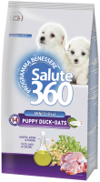 Сухой корм для собак Pet360 Salute для щенков мелких пород утка/овес / 287719 (0.8кг) - 
