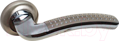 Изображение товара Ручка дверная Trodos AL-56 (никель/хром)