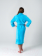 Миниатюра изображения товара Халат Lilia Женский махровый 13С-0504 (р-р 50/170, бирюзовый)