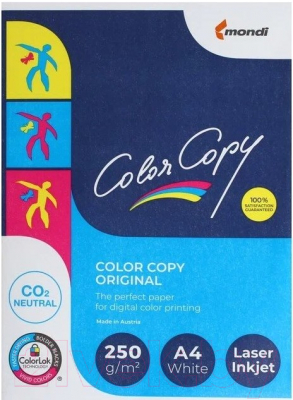 Бумага Color Copy А4 250г/м (125л)