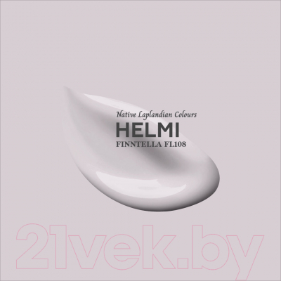 Краска Finntella Hidro Helmi / F-14-1-3-FL108 (2.7л, бледно-лиловый)