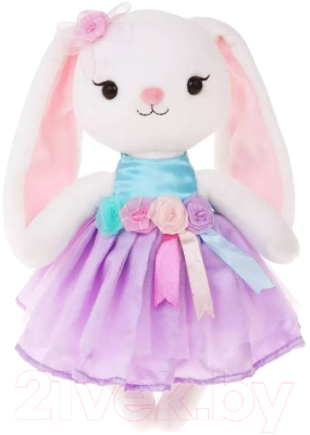 Мягкая игрушка Angel Collection Зайка Мишель в платье с цветами / 681843