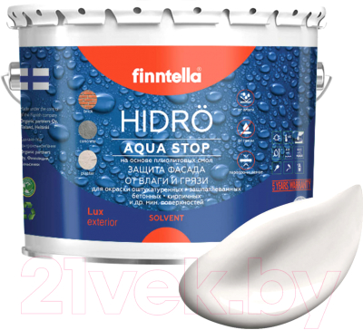 Краска Finntella Hidro Maito / F-14-1-3-FL112 (2.7л, молочно-белый)