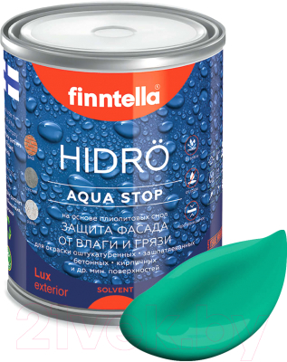 Краска Finntella Hidro Smaragdi / F-14-1-1-FL132 (900мл, изумрудный)