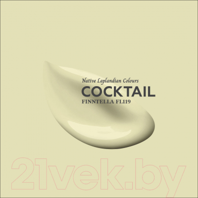 Краска Finntella Hidro Cocktail / F-14-1-3-FL119 (2.7л, жемчужно-белый)