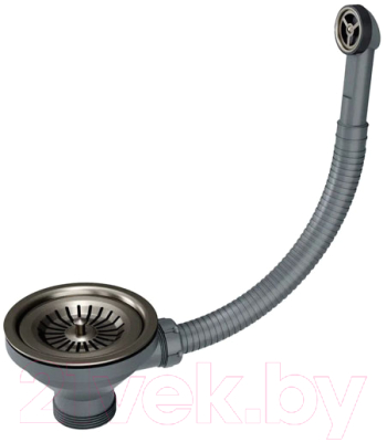 Изображение товара Выпуск сифона Paulmark PM6022-GM (вороненая сталь)