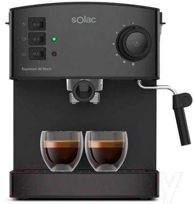 Кофемашина Solac Espresso 20 Bar (черный)