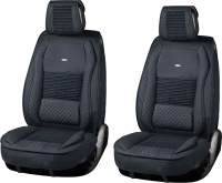 Комплект чехлов для сидений PSV Lint 3D / 133192 (2шт, черный) - 