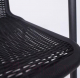 Миниатюра изображения товара Кресло садовое AksHome Verona PP (черный/сталь черная)