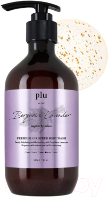 Гель для душа PLU Premium Spa Scrub Body Wash Bergamot Lavender (500г)