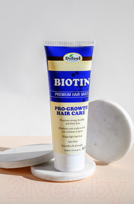 Маска для волос Difeel Biotin Premium Hair Mask Питательная (236мл)