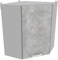 Шкаф навесной для кухни Интерлиния Компо ВШУ-720 (бетон) - 