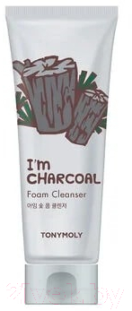 Пенка для умывания Tony Moly I'm Charcoal Foam Cleanser (180мл)