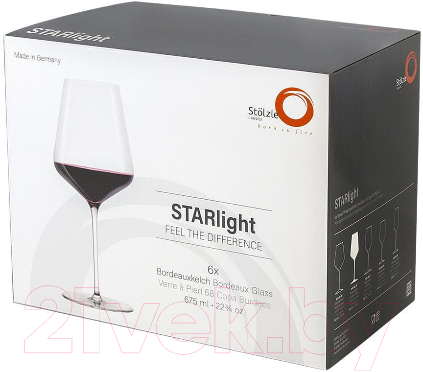 Бокал Stolzle Bordeaux Starlight 2450035