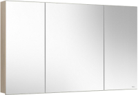 Шкаф с зеркалом для ванной Belux Стокгольм ВШ 110 (183, акация лэйкленд светлый) - 