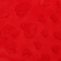 Плед с рукавами Этель Красные сердечки / 9770556 (150x200) - 