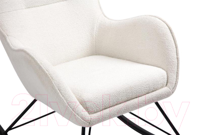 Кресло-качалка Halmar Liberto 3 (белый)