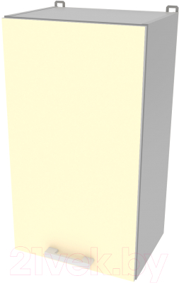 Шкаф навесной для кухни Интерлиния Компо ВШ45-720-1дв (ваниль)