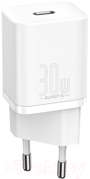 Адаптер питания сетевой Baseus Super Si Pro 1С 30W / CCSUP-J02