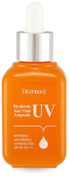 Сыворотка для лица Deoproce Hyaluron UV Sun Vital Ampoule SPF50+ PA++++ солнцезащитная (40мл) - 