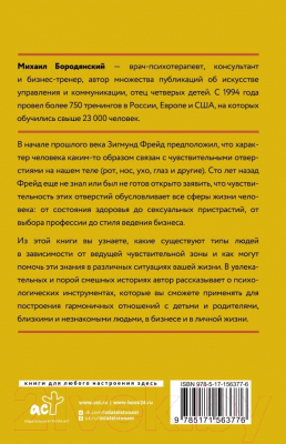 Книга АСТ 8 цветных психотипов для анализа личности (Бородянский М.)