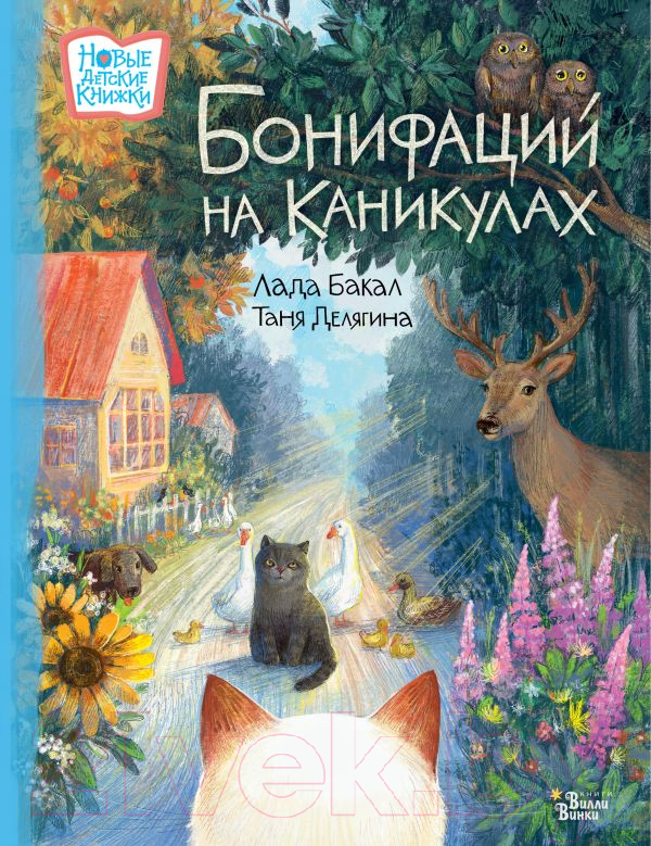 Художественная книга АСТ Бонифаций на каникулах (Бакал Л.Л., Делягина Т.В.)
