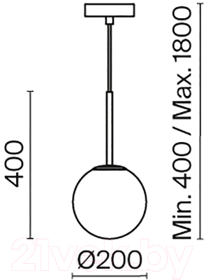 Потолочный светильник Maytoni Basic Form MOD321PL-01B1